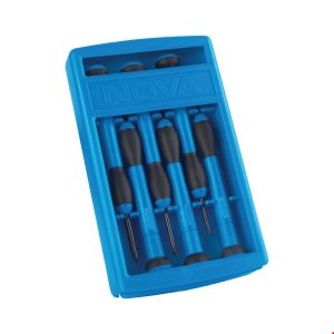 پیچ گوشتی ساعتی 6 عددی نووا 1334