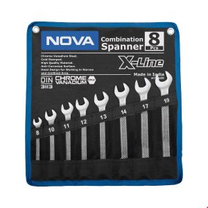 ست کیفی 8 عددی آچار x-line نووا 9430