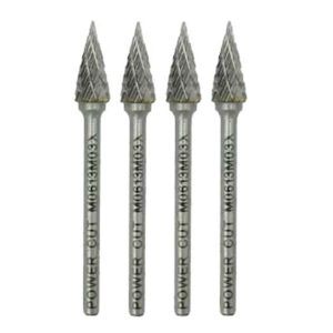 مته فرز فرم مخروطی تیز M پاورکات POWER CUT کد M0613M03X-38