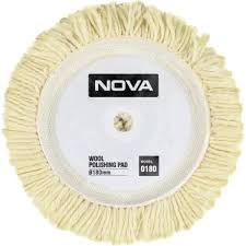 پد پولیش چسبی180میلی‌متر نووا مدل 0180