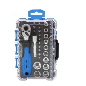 ست بيت وبكس دسته جغجغه دار26 پارچه نووا مدل 1362